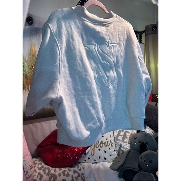 Xxl plus VS Victoria’s Secret snap front bomber jacket/coat/sweatshirt/sweater - Picture 3 of 8